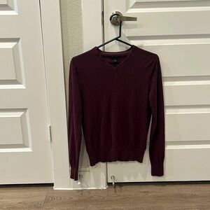Banana Republic Maroon Pillow Soft Lightweight Sweater S